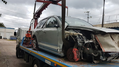 Эвакуация в разобранном виде